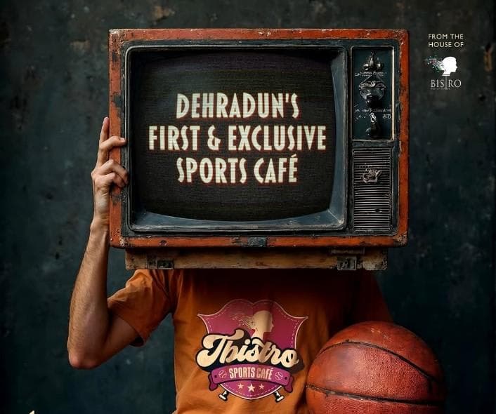 Tbistro Sports Cafe & Bar interior in Dehradun