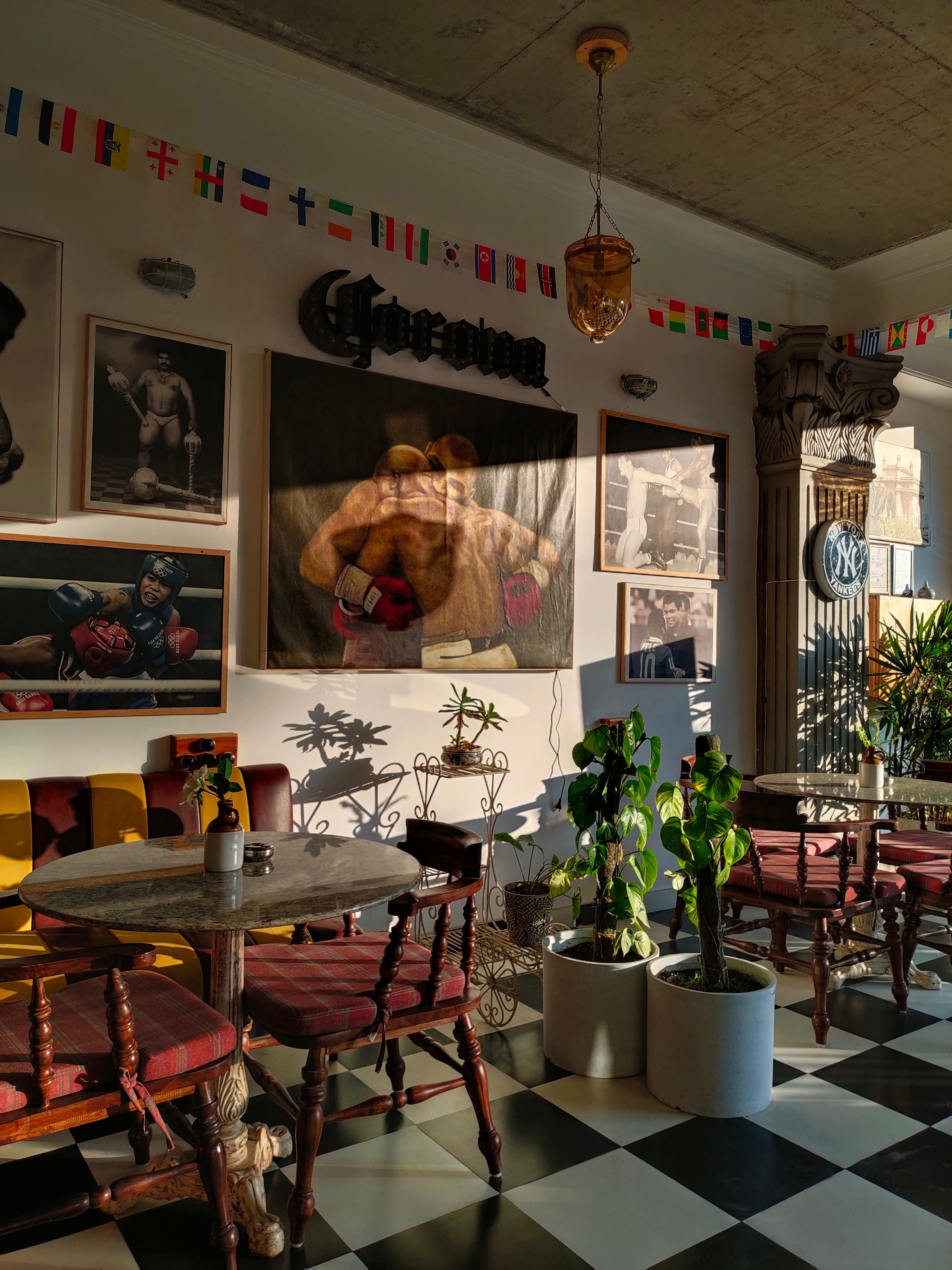 Cozy reading nook at Bistro Cafe Dehradun